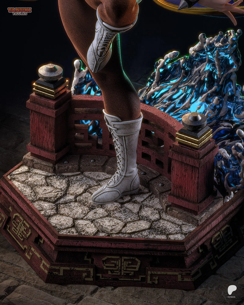 Chun-Li Resin Statue & Bust - Full Size view 6