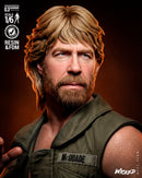 Chuck Norris Lone Wolf Sculpture resin statue kit view 6