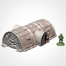 Military Barracks 3D printed terrain view 6