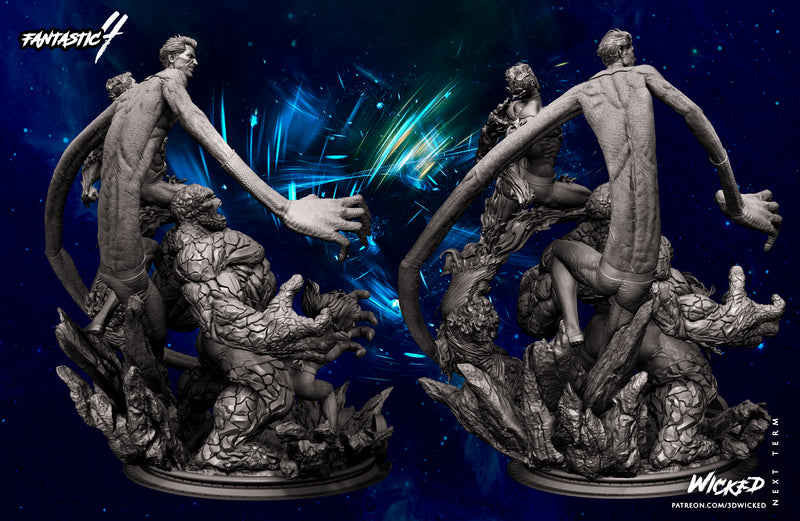 4F Diorama Sculpture resin diorama kit view 6