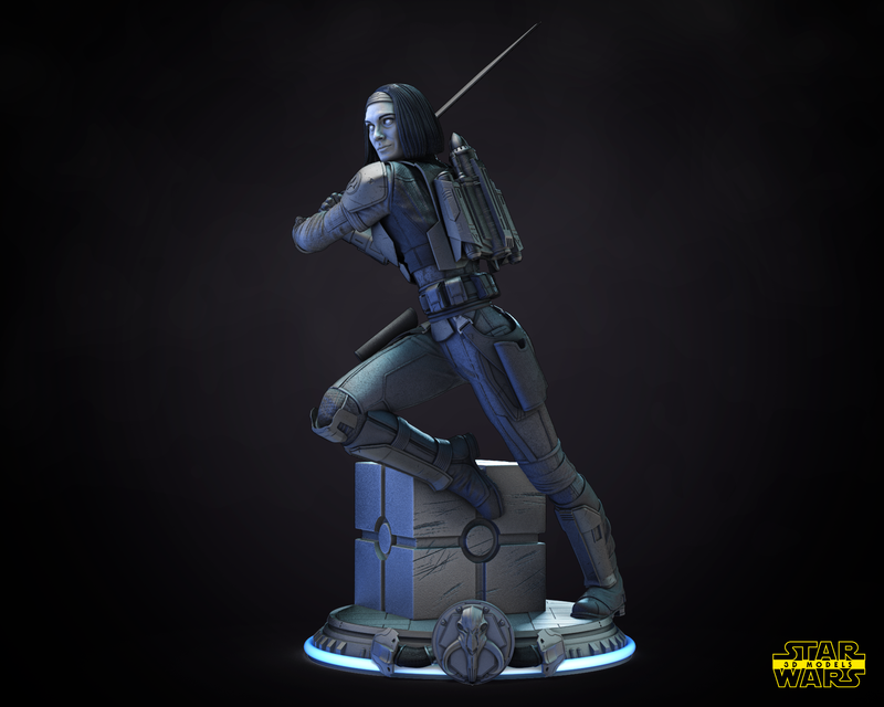 Bo Katan Sculpture