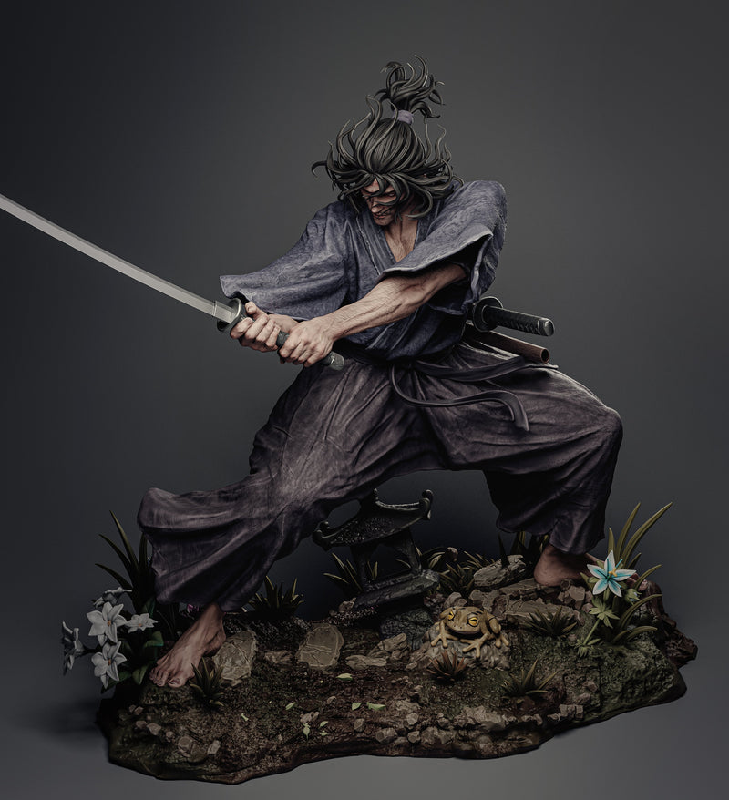 Musashi Miyamoto Statue - 1/9 Scale