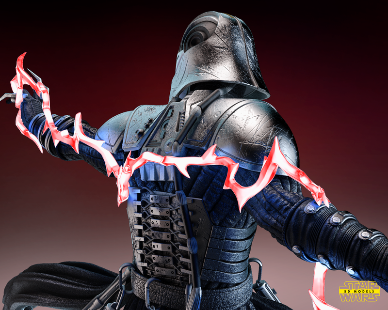 Starkiller Sculpture