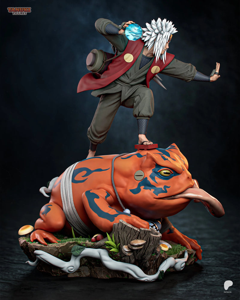 Jiraiya Resin Statue & Bust - Full Size view 6