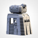 Modular Defense Turrets 3D printed terrain view 6