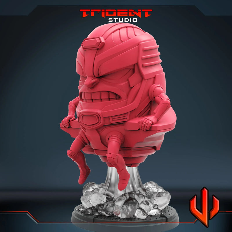 MODOK Marvel MCP-compatible 40mm resin proxy miniature by Trident Miniatures - product image 6