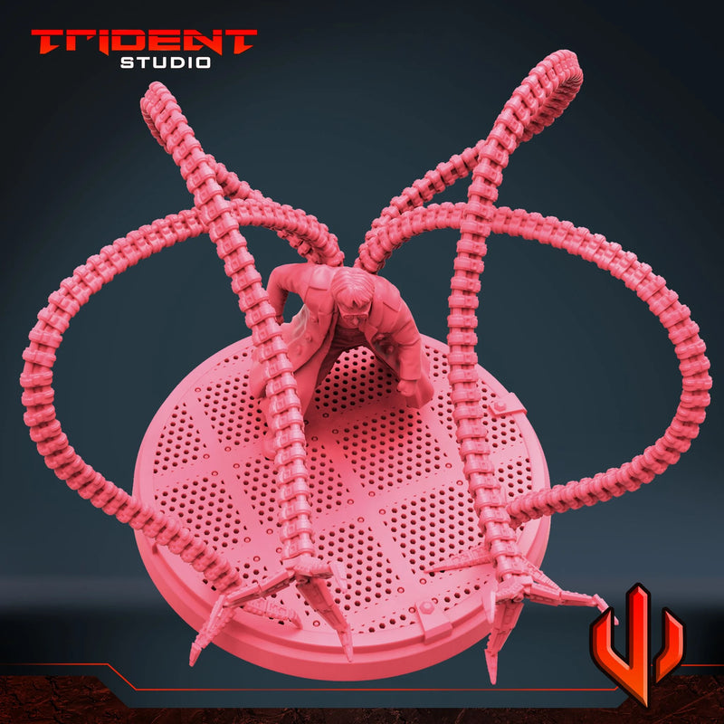 Doctor Octopus Marvel MCP-compatible 40mm resin proxy miniature by Trident Miniatures - product image 6