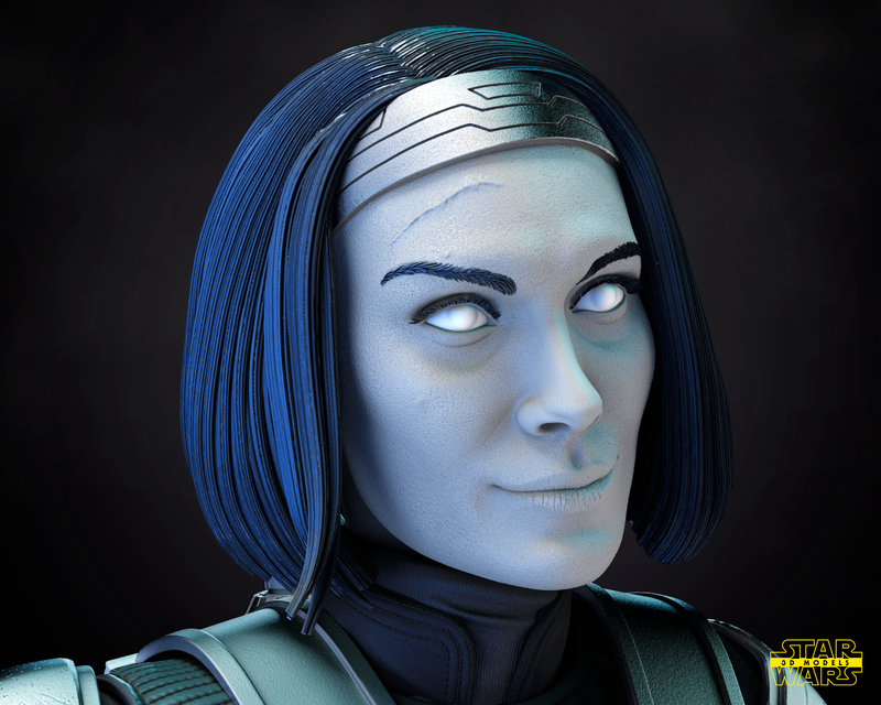Bo Katan Bust