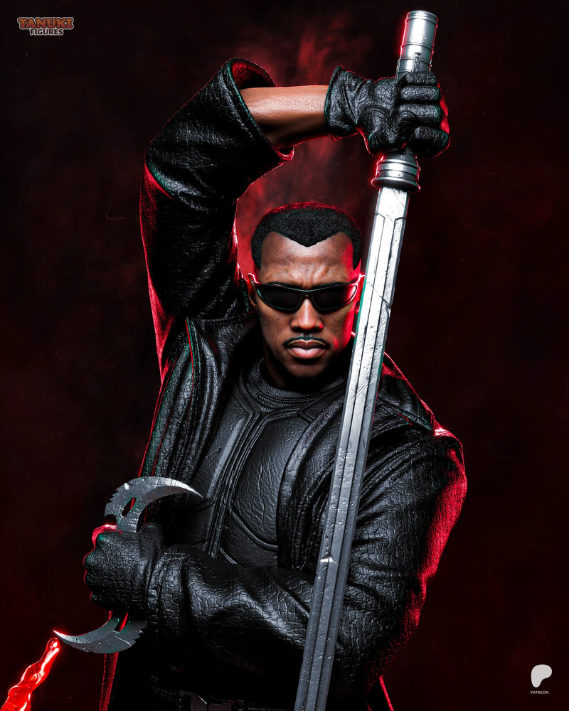 Blade Resin Statue & Bust - Full Size view 6