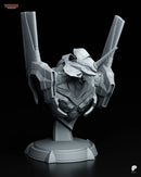 Eva 01 Resin Statue & Bust - Bust view 6
