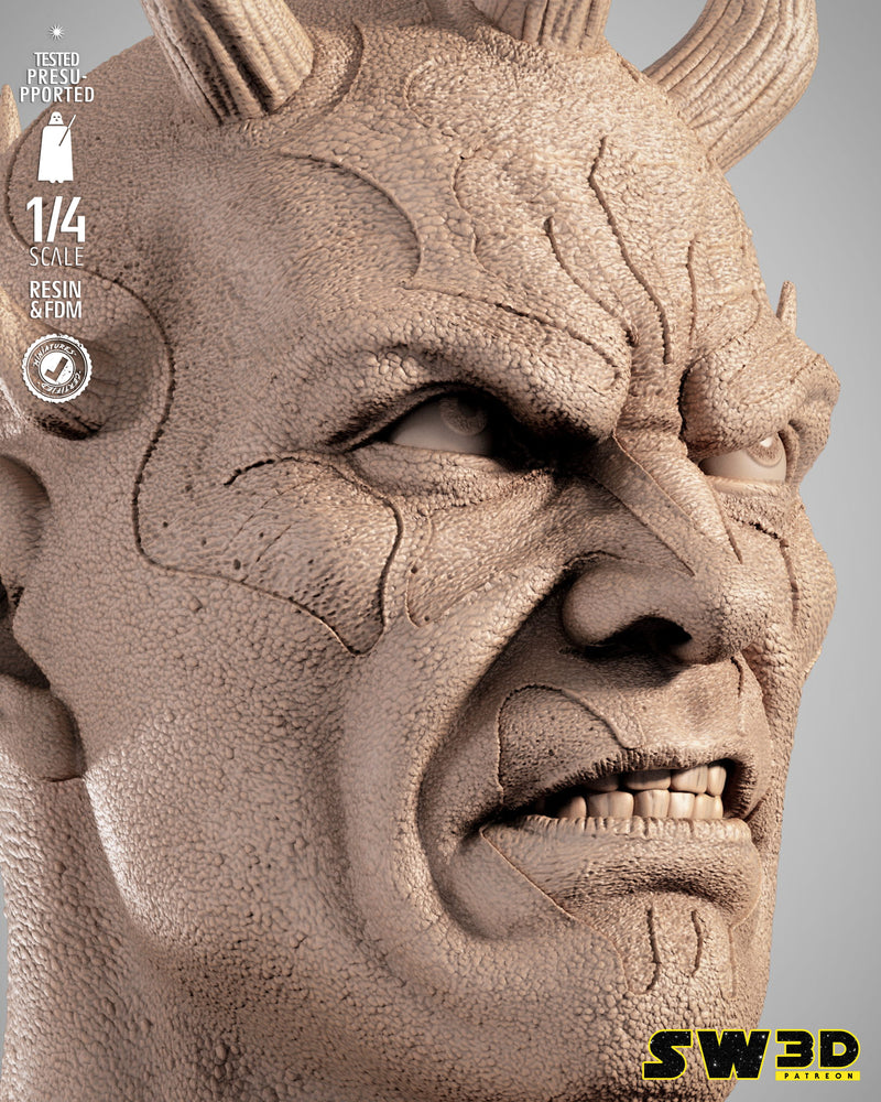 SW3D July 2025 Term Savage Opress Portrait Bust