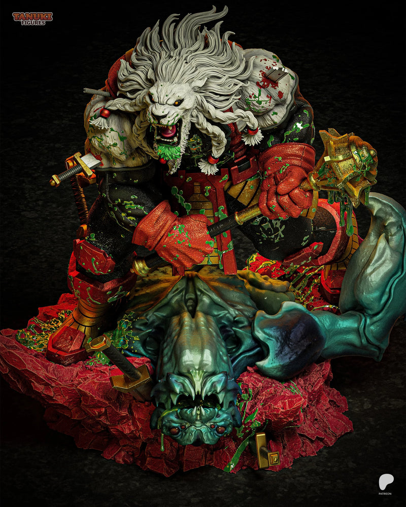 Battle Beast Resin Statue & Bust - Full Size view 6