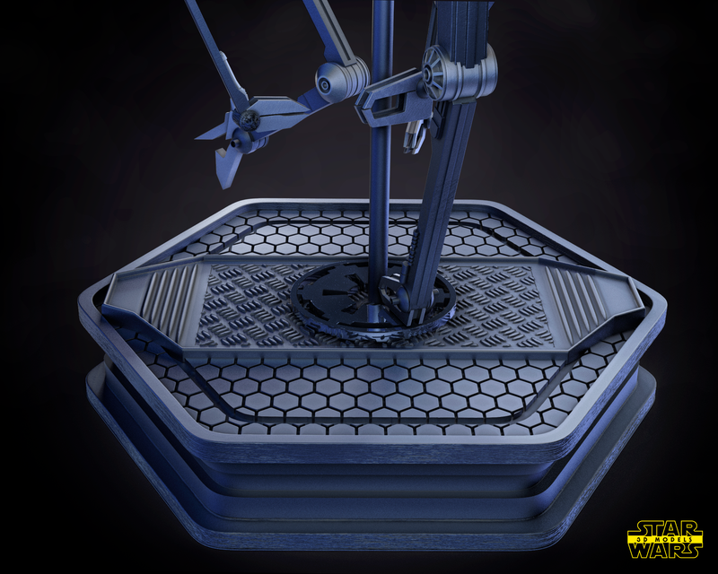 Probe Droid Sculpture