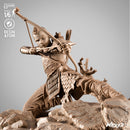 Atreus Sculpture resin statue kit view 6
