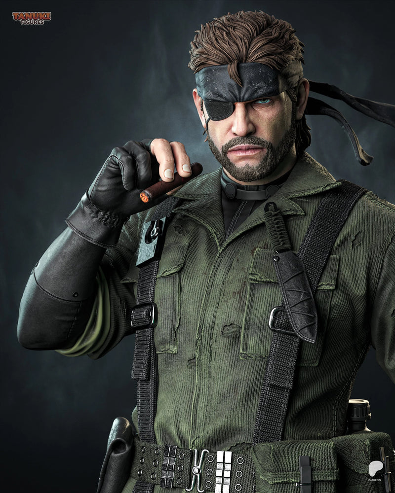 Big Boss Resin Statue & Bust - Full Size view 6