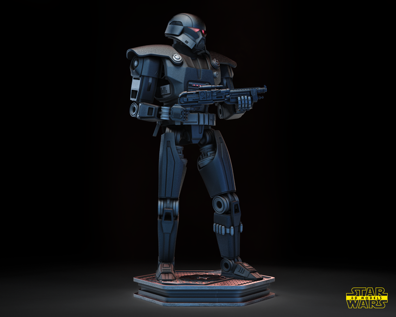 Dark Trooper Sculpture