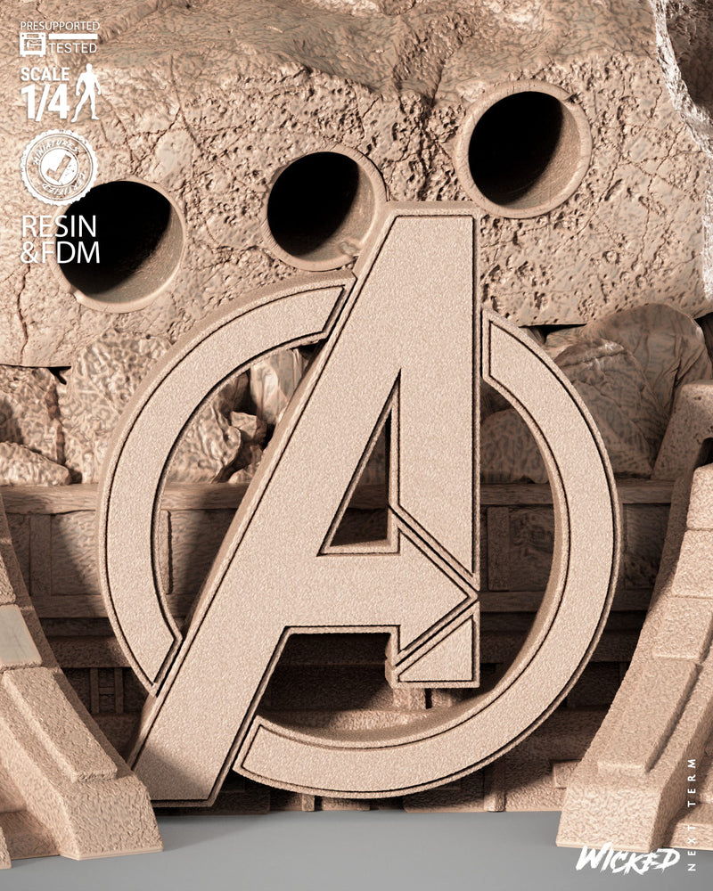 Captain America Portrait Bust resin bust kit view 6