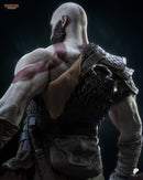 Kratos (2018) Resin Statue & Bust - Full Size view 6