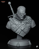 Geralt Resin Statue & Bust - Bust view 6