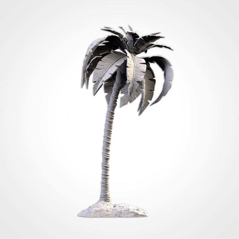 Palms 3D printed terrain view 6