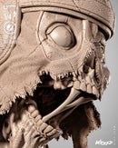 Deadpool Zombie Portrait Bust resin bust kit view 6