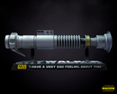 Luke Lightsaber Sculpture