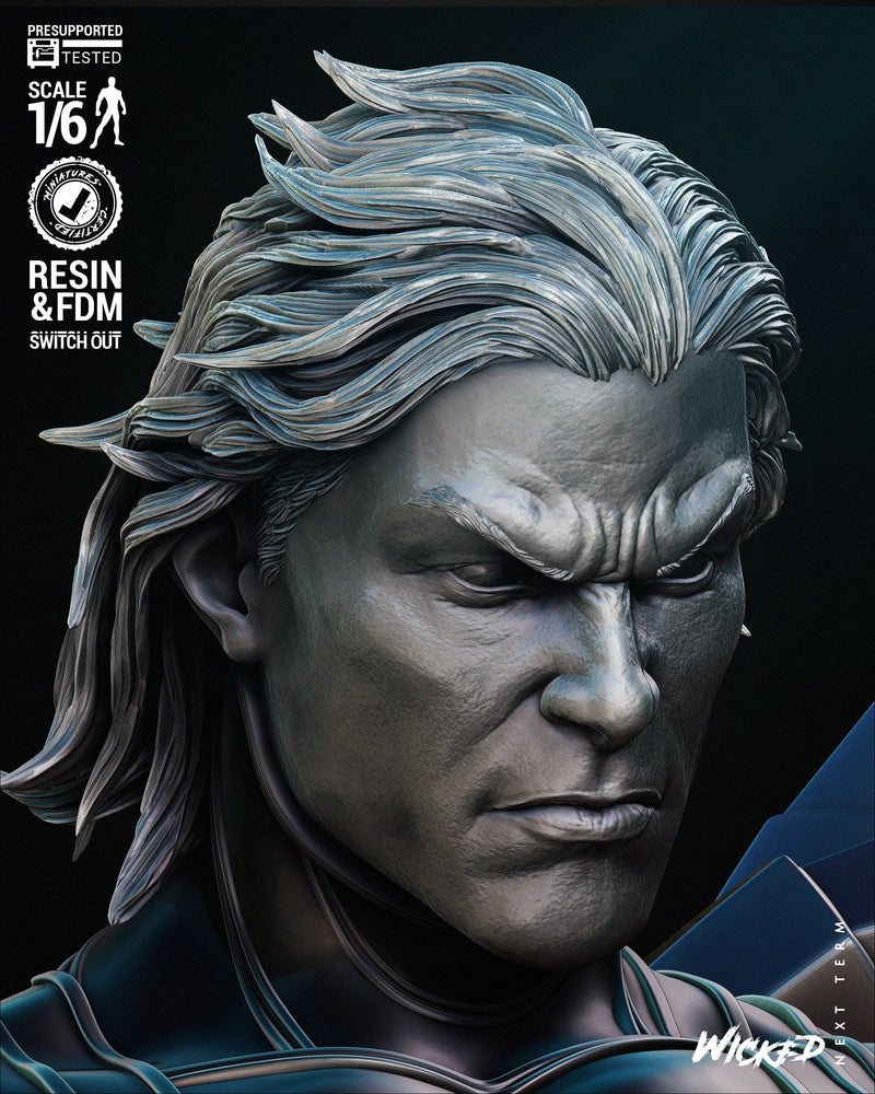 Archangel 2024 Sculpture resin statue kit view 6