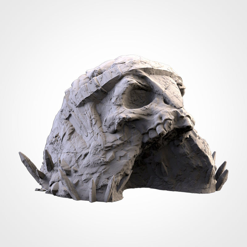 Cursed Ground 3D printed terrain view 6
