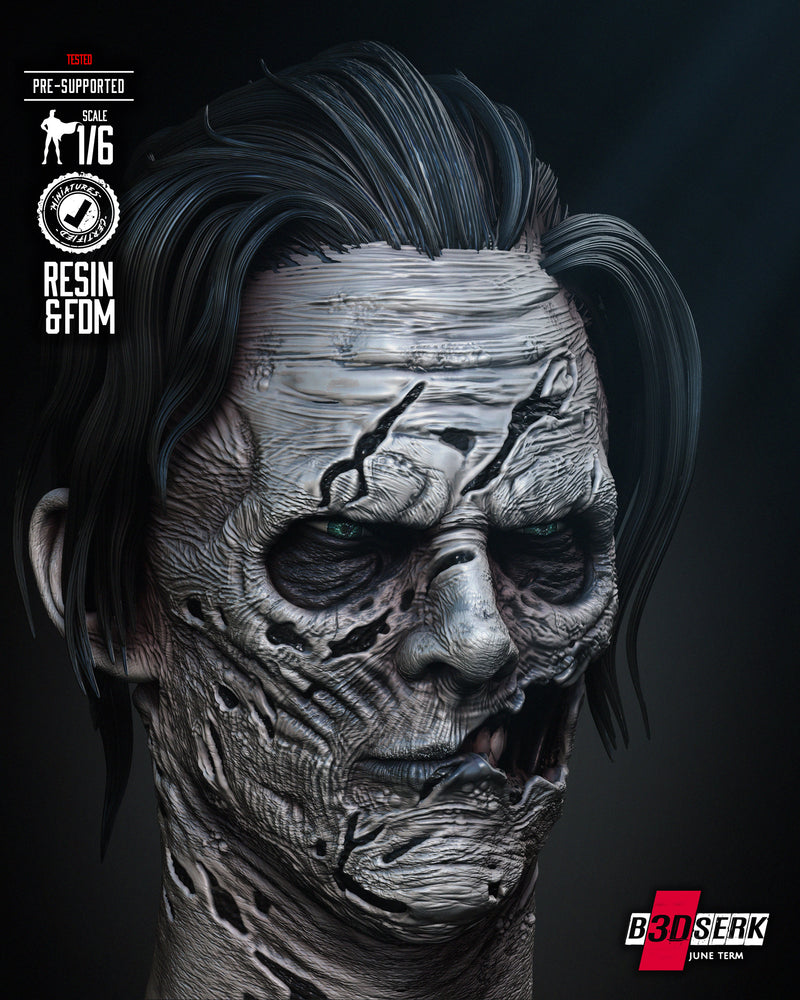 Dead Strange Sculpture resin statue kit view 6