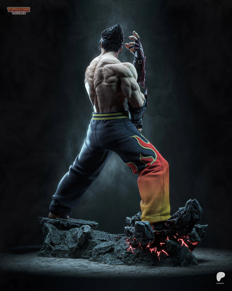 Jin Kazama Resin Statue & Bust - Full Size view 6