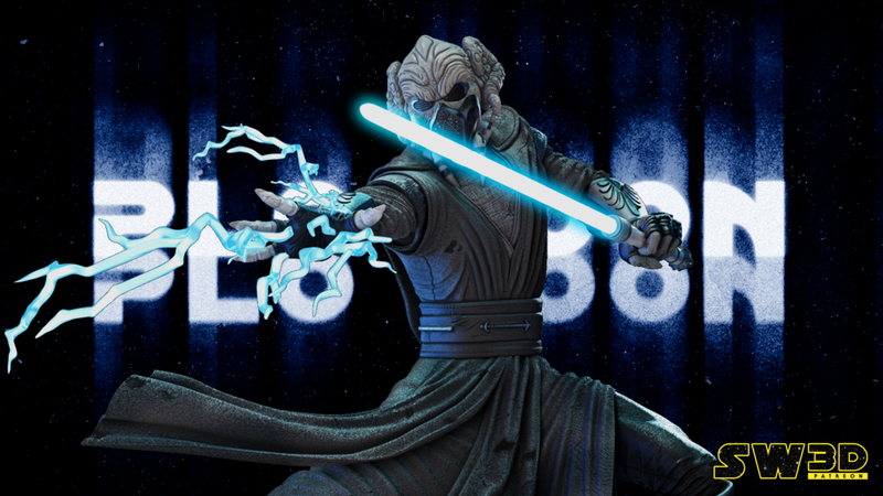 Plo Koon Sculpture