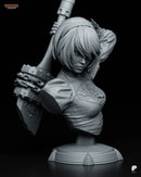 2B Resin Statue & Bust - Bust view 6