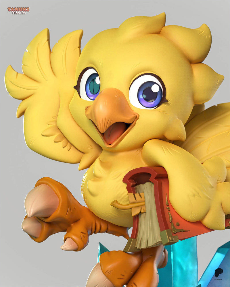 Chocobo Chibi Resin Figure - Chibi view 6