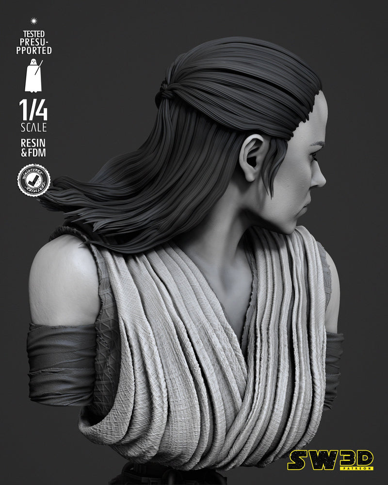 Rey Bust Portrait