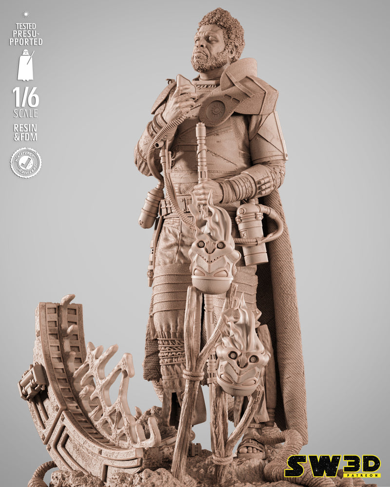 SW3D October 2025 Term Saw Gerrera Sculpture