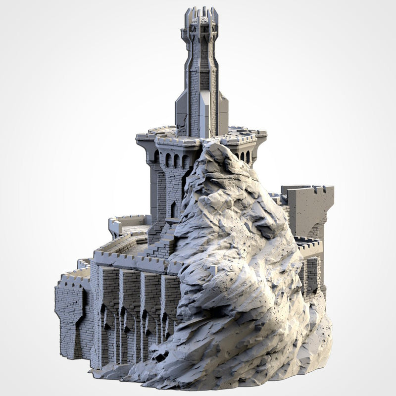 Dark Fortress 3D printed terrain view 6