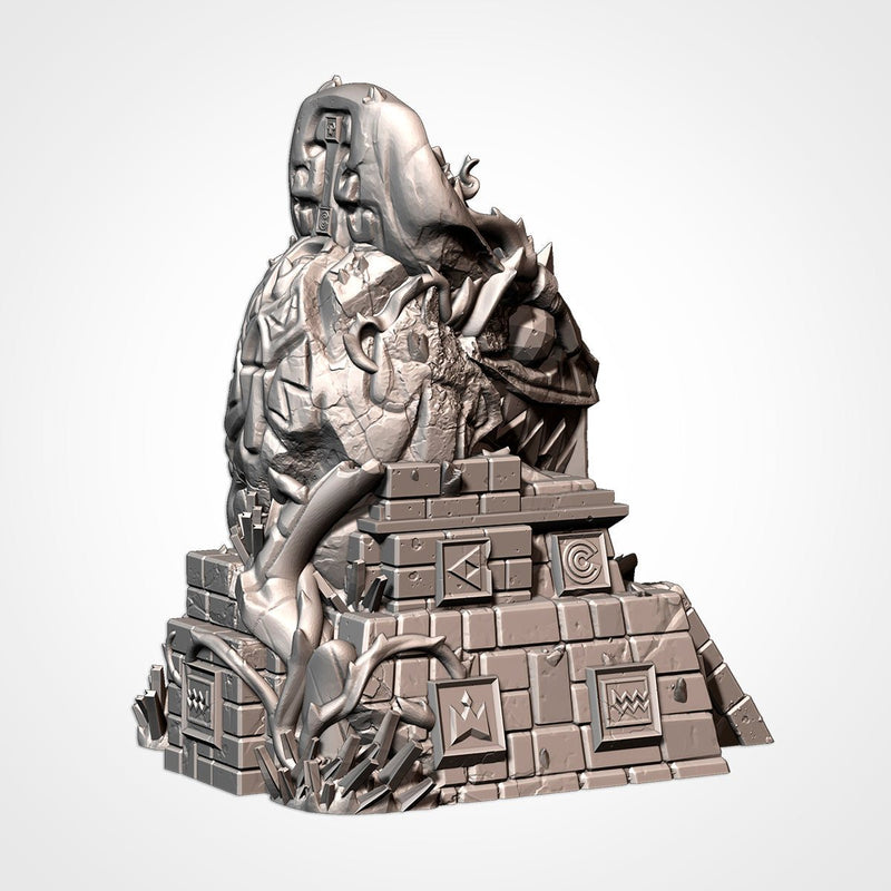 The Lost City 3D printed terrain view 6
