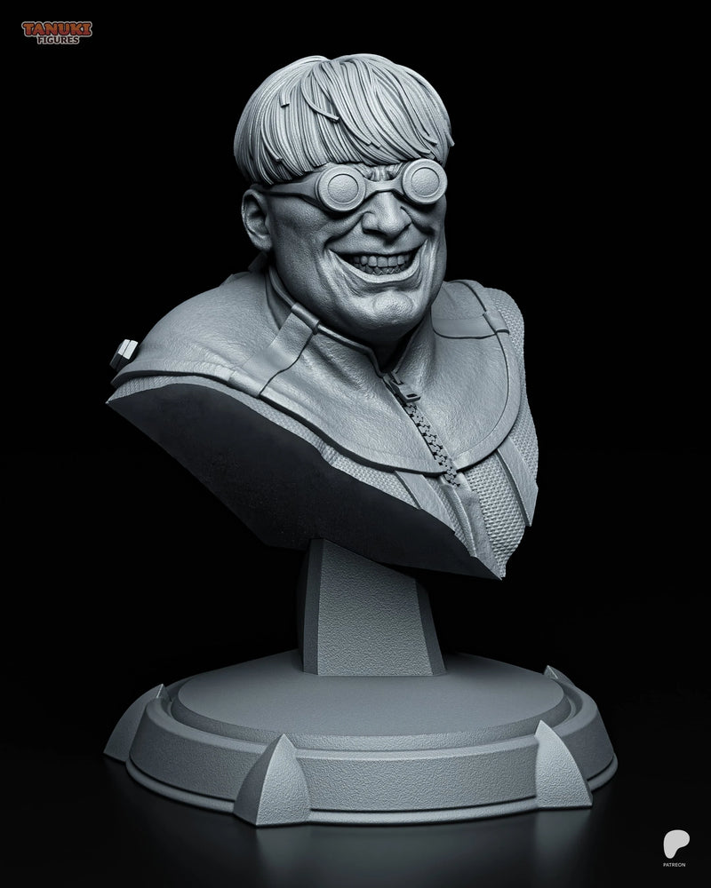 Dr. Octopus Resin Statue & Bust - Bust view 6