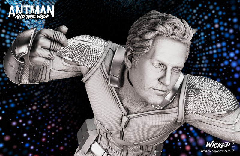 Ant Man Sculpture resin statue kit view 6