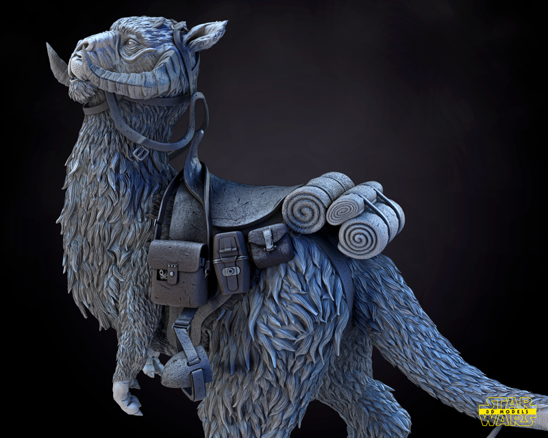 Tauntaun Sculpture