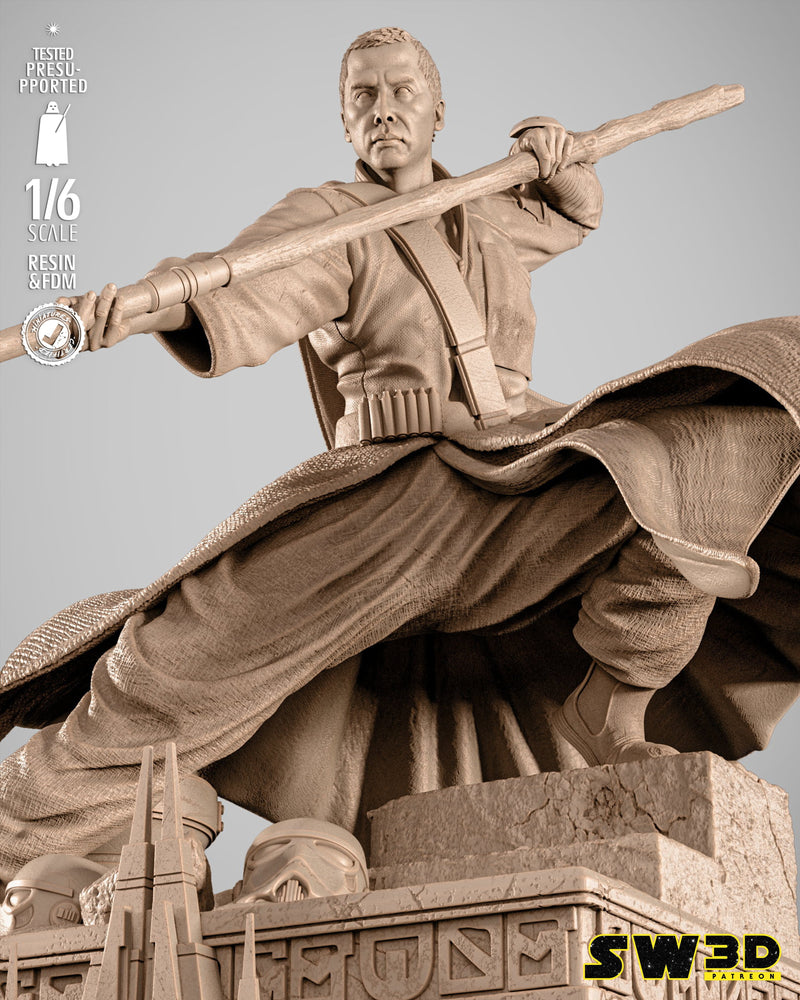 SW3D November 2025 Term Chirrut Imwe Sculpture