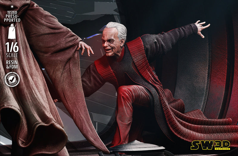 Mace Windu VS Palpatine DIORAMA