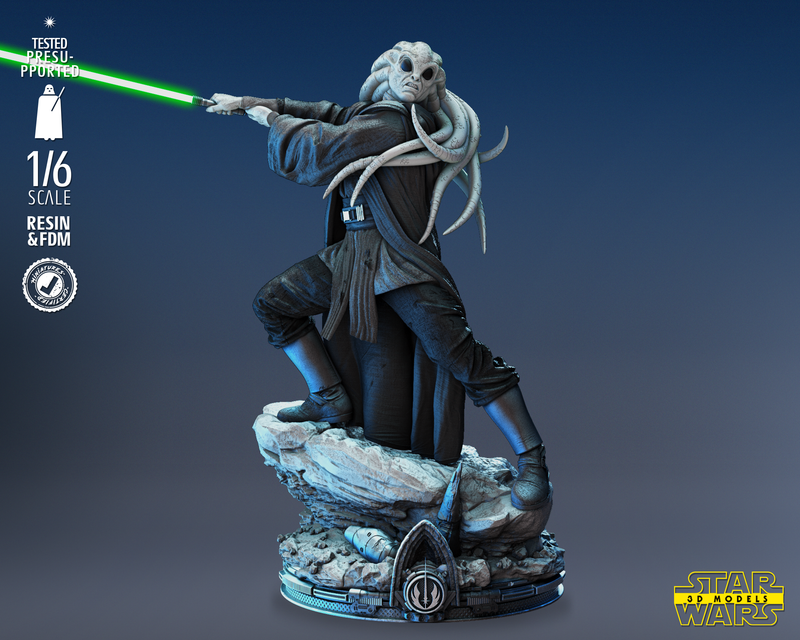 Kit Fisto Sculpture