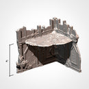 Infected Ruins GW 10th 3D printed terrain view 6