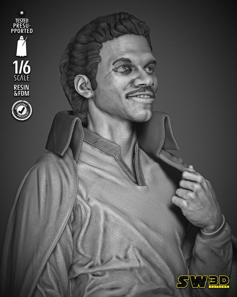 Lando Calrissian Sculpture
