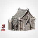 Wood Elf Village 3D printed terrain view 6