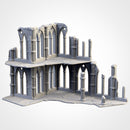 Cathedral Ruins 01 3D printed terrain view 6