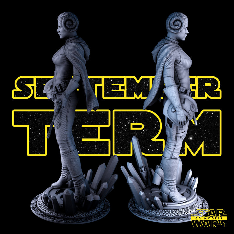 Leia Sculpture