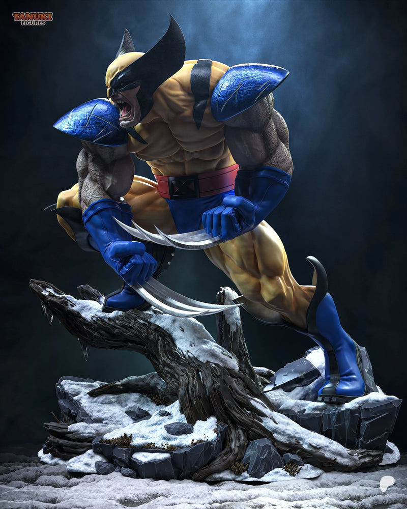 Wolverine Resin Statue & Bust - Full Size view 6