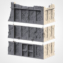 City Ruins WTC Set 01 3D printed terrain view 6